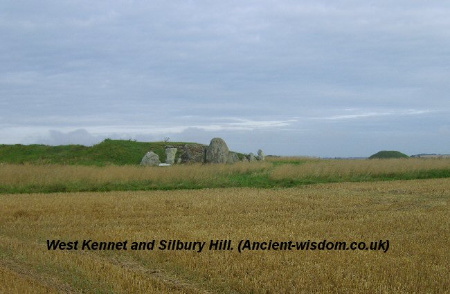 West Kennet and Silbury Hill.
