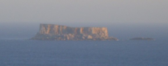 Filfla island, malta.