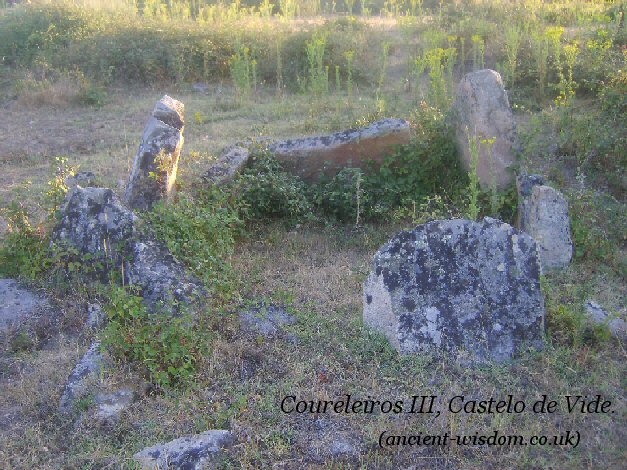 anta coureleiros, castelo de vide, portugal