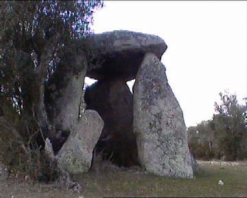 Dolmen close to pavia, Portugal